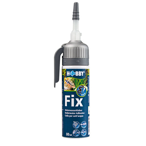 Fix Unterwasserkleber  schwarz, Kartusche, 80 ml Hobby