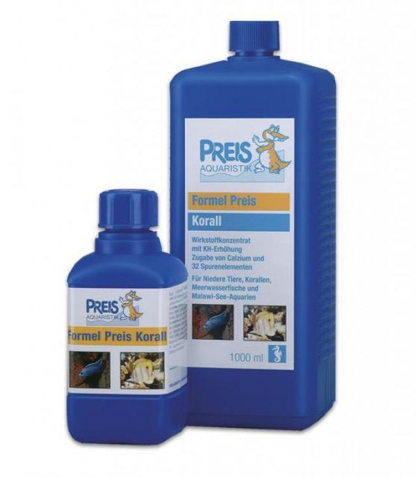 Formel Preis Korall 10 ltr Preis Aquaristik