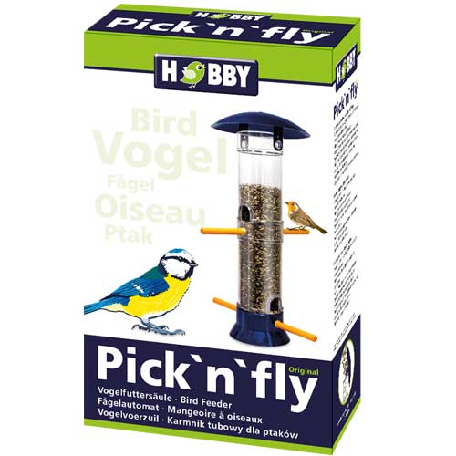 Pick 'n' Fly Vogelfuttersäule, blau  Höhe ca. 35 cm Hobby