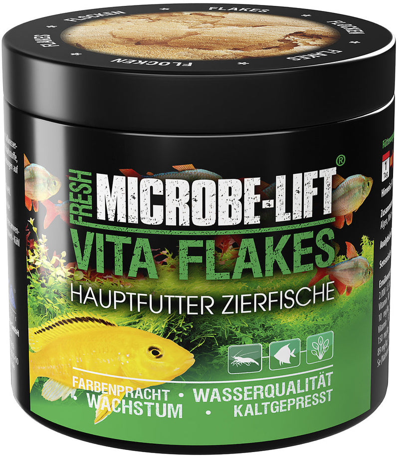 VitaFlakes Flockenfutter 250 ml (30g) Microbe-Lift