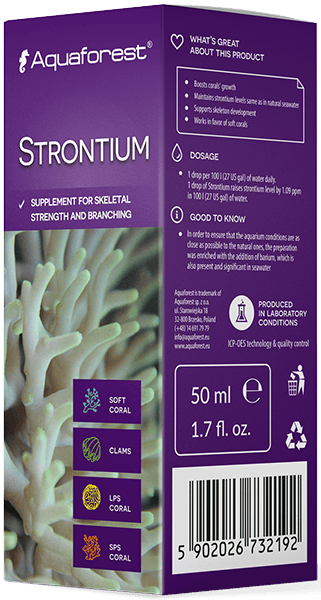 Strontium 50 ml - Korallenableger.com