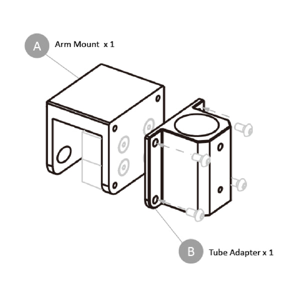 Mounting Arm Base (Base Only) Kessil