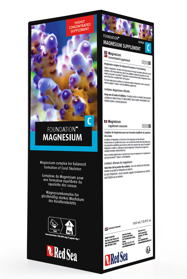 Foundation Magnesium (Mg) 1000ml Red Sea