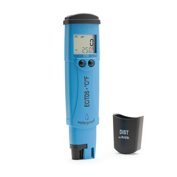 Tester DiST®5 f. Leitfähigkeit/TDS/°C, wasserdicht, (0-3999 µS/cm - 0-2000 mg/l) Hanna Instruments