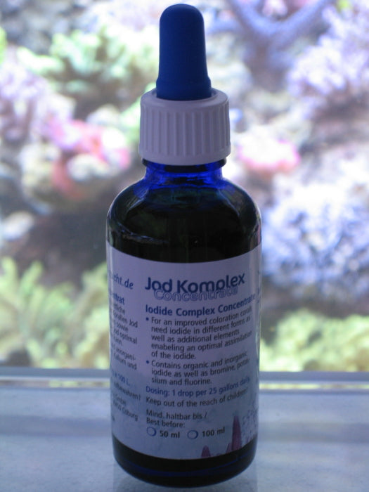 Jod Komplex Konzentrat / Iodide Complex Concentrate 100 ml Korallenzucht