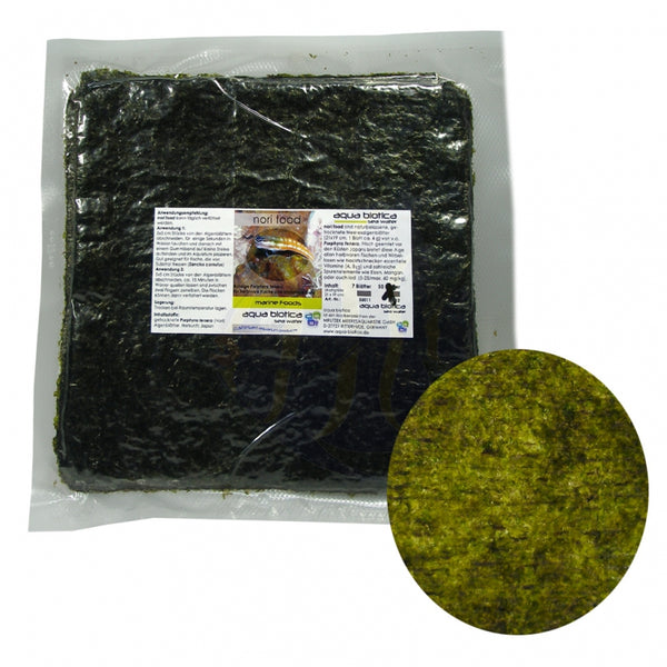 aqua biotica nori food 50 Blatt Aqua Biotica