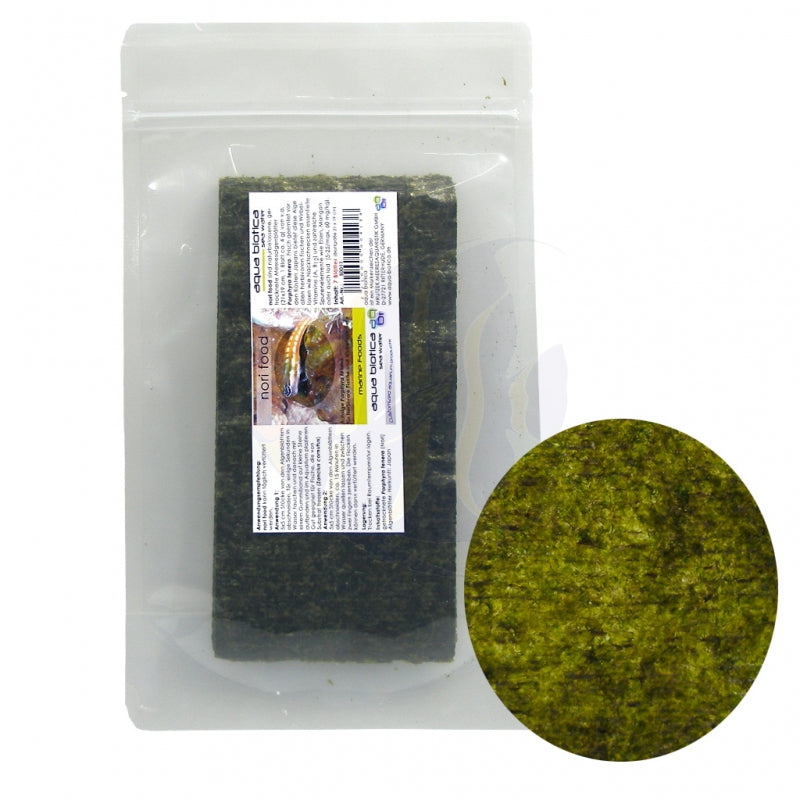 aqua biotica nori food 7 Blatt Aqua Biotica