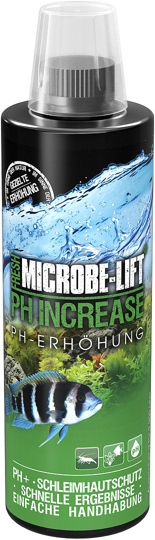 pH Increase Süßwasser - pH-Wert sicher erhöhen (118ml.) Microbe-Lift