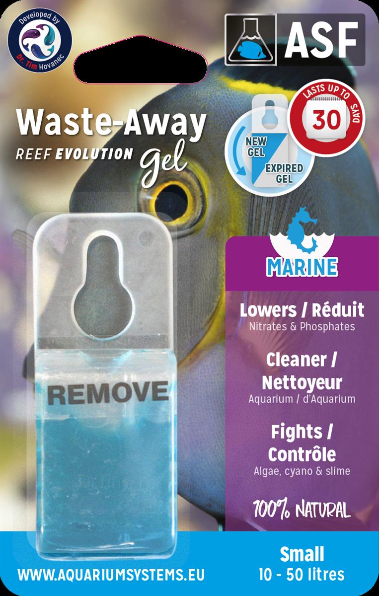 WASTE-AWAY Gel marine Small (1 x) - 10-50L Aquarium Systems