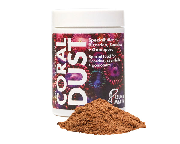 Coral Dust 250 ml Spezialfutter für Rics, Zoas und kleinpolypigen LPS Korallen Fauna Marin