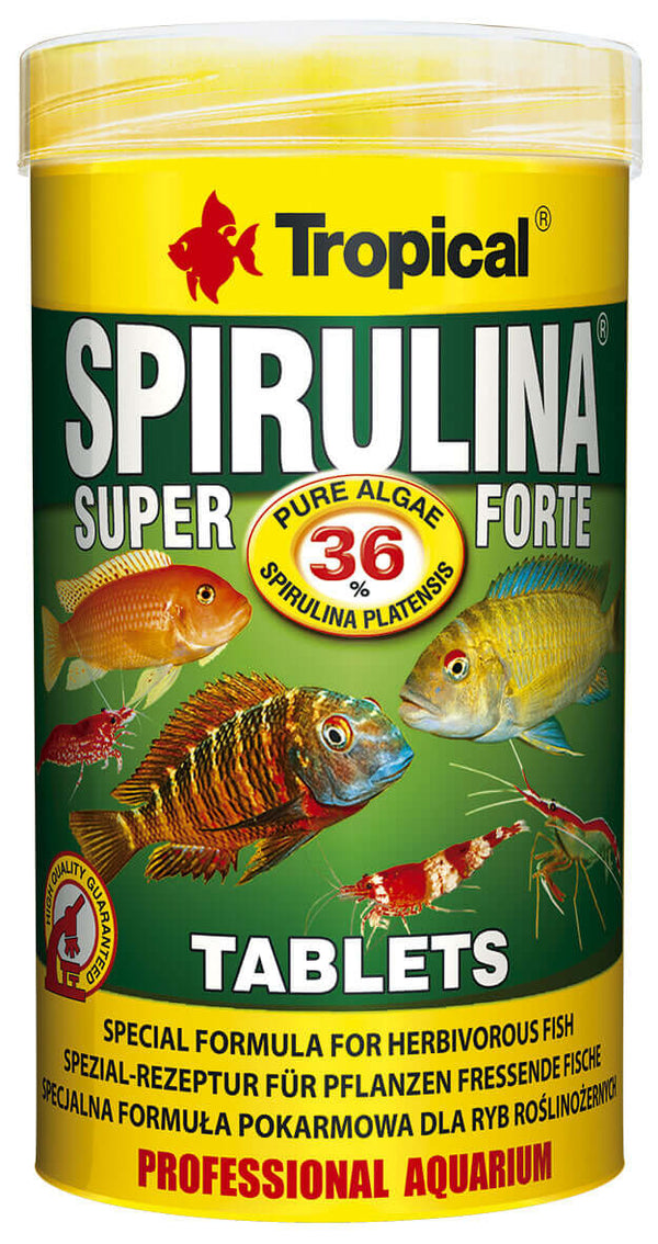 Tropical-Futter Spirulina 36% Tablets 250ml Restposten